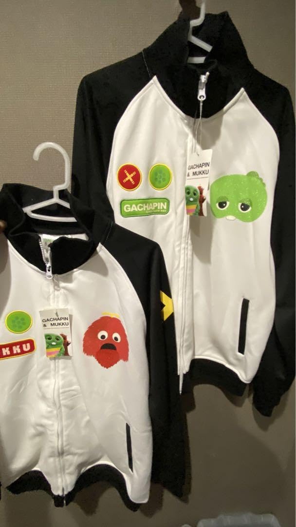 MUCC ムック MUKKU ガチャピン ポロシャツ Amazon.co.jp: ガチャピン ムック GACHAPIN MUKKU ジャージ L